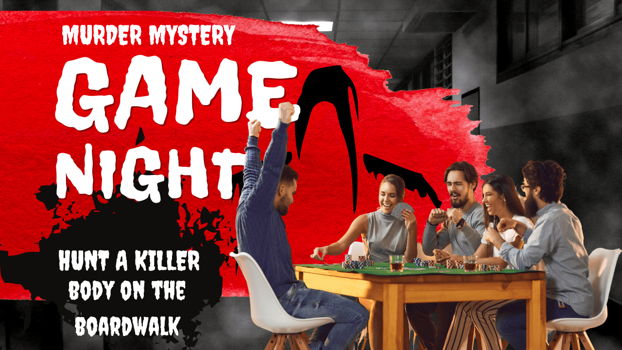 ready to play a murder mystery game with your friends. get to hunt a killer